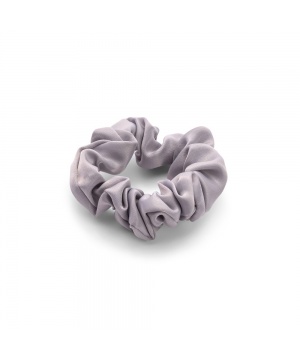 Сет от 3 броя копринени ластици за коса от Zoe Ayla в розово и лилаво с  перли | Secretzone.bg