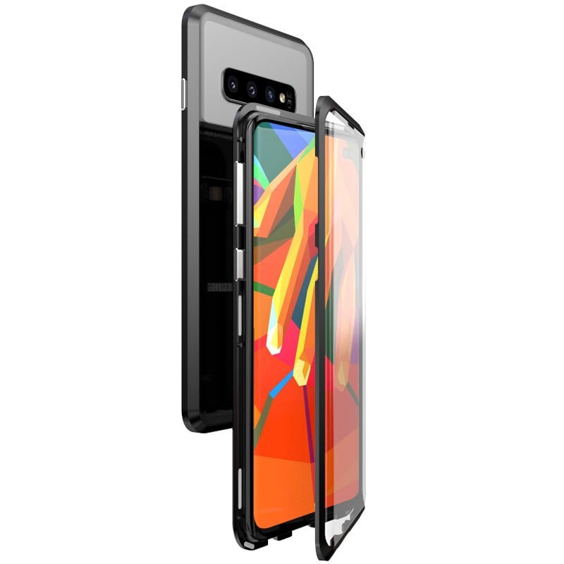 Прозрачен магнитен калъф за Samsung Galaxy S10Е от Evetane в черно |  Secretzone.bg