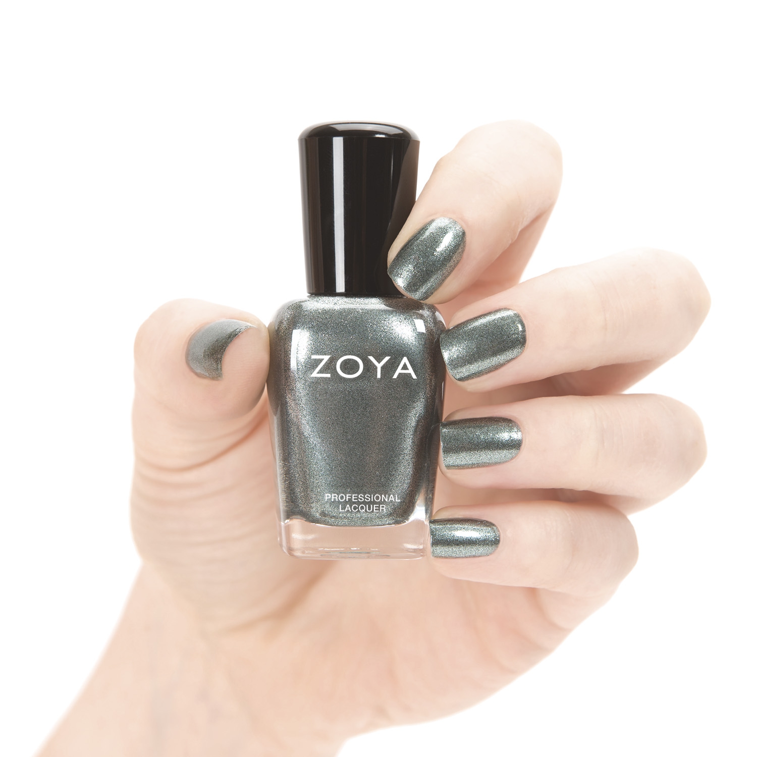 Лак за нокти Zoya в блестящ оловно сив металик | Secretzone.bg