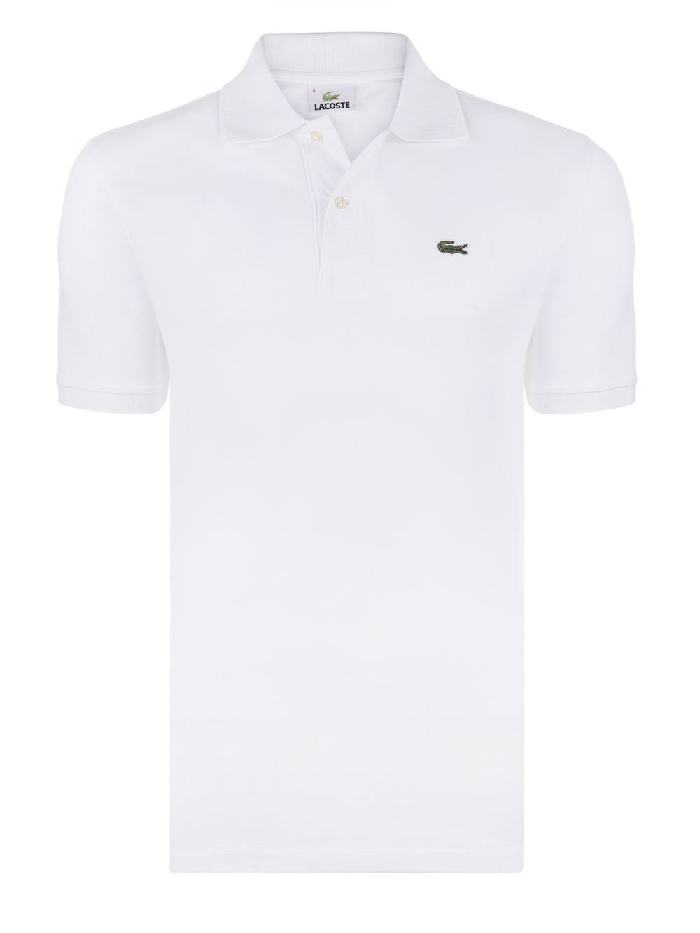 Мъжка поло тениска Lacoste в бял цвят | Secretzone.bg
