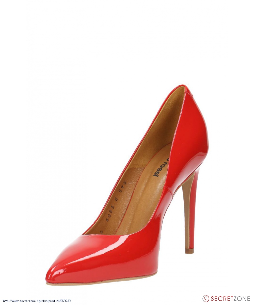 Червени лачени обувки на висок ток от Gino Rossi | Secretzone.bg